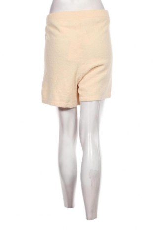 Γυναικείο κοντό παντελόνι Monki, Μέγεθος L, Χρώμα  Μπέζ, Τιμή 4,47 €