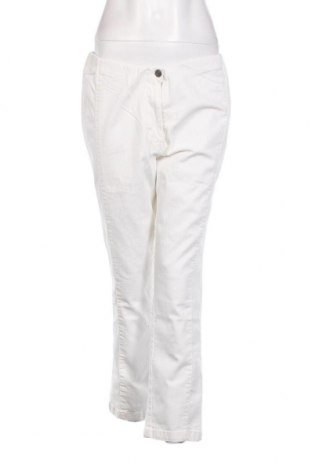 Γυναικείο παντελόνι Helena Vera, Μέγεθος XL, Χρώμα Λευκό, Τιμή 5,38 €