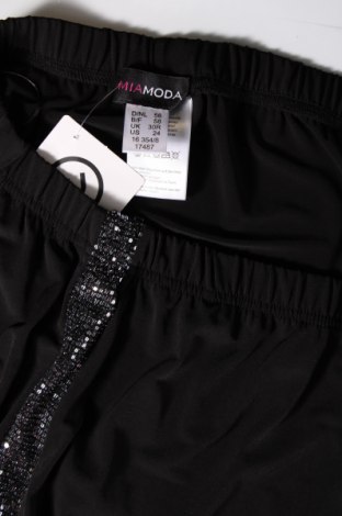 Дамски панталон Mia Moda, Размер 4XL, Цвят Черен, Цена 26,26 лв.