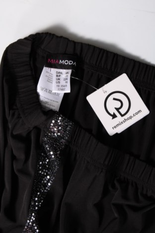 Дамски панталон Mia Moda, Размер XXL, Цвят Черен, Цена 25,96 лв.