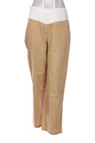 Pantaloni de femei SHEIN, Mărime M, Culoare Bej, Preț 33,29 Lei