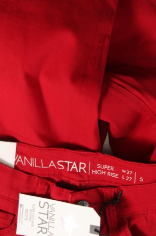 Дамски панталон Vanilla Star, Размер XS, Цвят Червен, Цена 33,12 лв.