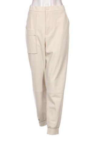 Pantaloni de femei Zara, Mărime XXL, Culoare Ecru, Preț 106,58 Lei