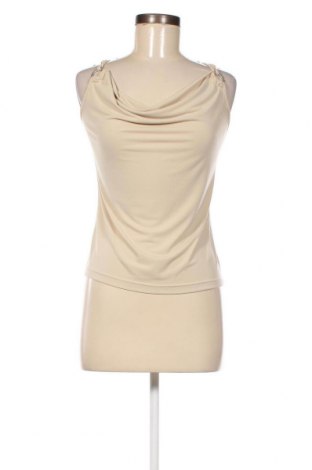 Γυναικείο αμάνικο μπλουζάκι Ariston S, Μέγεθος M, Χρώμα  Μπέζ, Τιμή 1,61 €