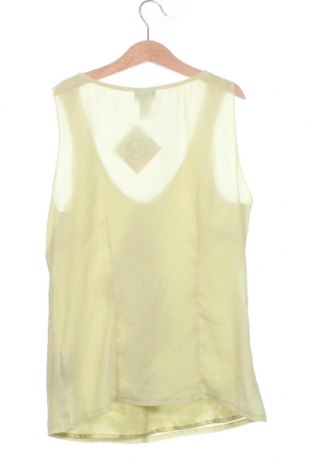 Γυναικείο αμάνικο μπλουζάκι H&M, Μέγεθος XS, Χρώμα Κίτρινο, Τιμή 6,65 €