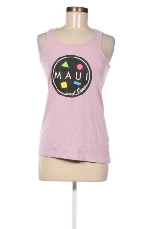 Damska koszulka na ramiączkach Maui, Rozmiar XS, Kolor Różowy, Cena 17,93 zł