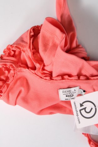 Γυναικείο αμάνικο μπλουζάκι NA-KD, Μέγεθος L, Χρώμα Πορτοκαλί, Τιμή 4,93 €