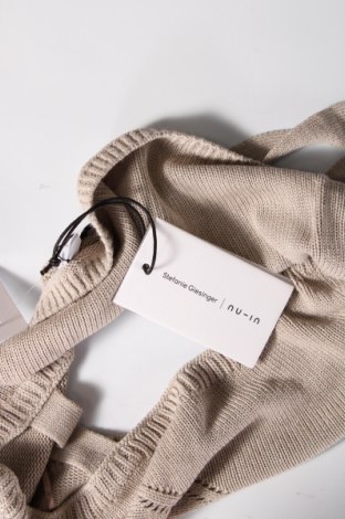 Γυναικείο αμάνικο μπλουζάκι Stefanie Giesinger for Nu-in, Μέγεθος L, Χρώμα Γκρί, Τιμή 3,89 €