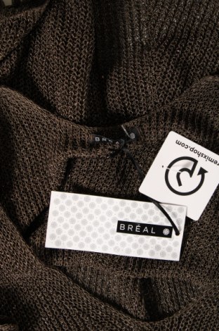 Дамски пуловер Breal, Размер L, Цвят Зелен, Цена 9,57 лв.
