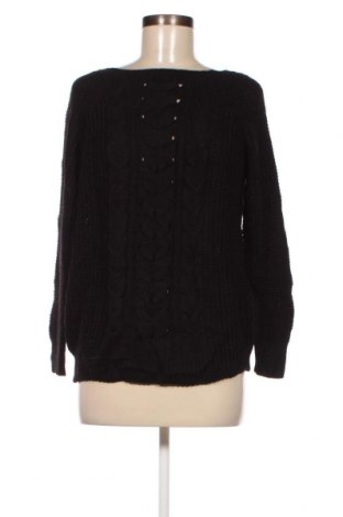 Дамски пуловер Elitzia, Размер L, Цвят Черен, Цена 13,38 лв.