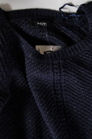 Γυναικείο πουλόβερ Mim, Μέγεθος M, Χρώμα Μπλέ, Τιμή 5,38 €