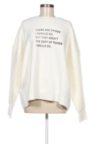 Γυναικείο πουλόβερ MyMO, Μέγεθος XXL, Χρώμα Λευκό, Τιμή 27,22 €