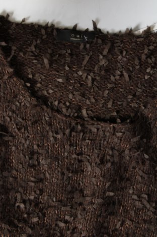 Дамски пуловер Oui, Размер M, Цвят Кафяв, Цена 7,04 лв.