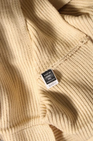 Γυναικείο πουλόβερ SHEIN, Μέγεθος XL, Χρώμα  Μπέζ, Τιμή 4,50 €