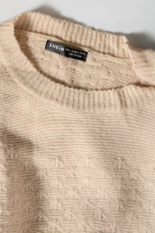 Дамски пуловер SHEIN, Размер L, Цвят Бежов, Цена 11,50 лв.