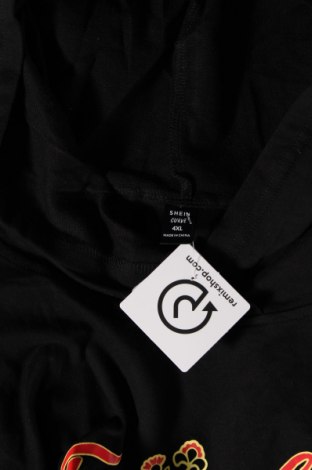 Γυναικείο φούτερ SHEIN, Μέγεθος 4XL, Χρώμα Μαύρο, Τιμή 5,93 €