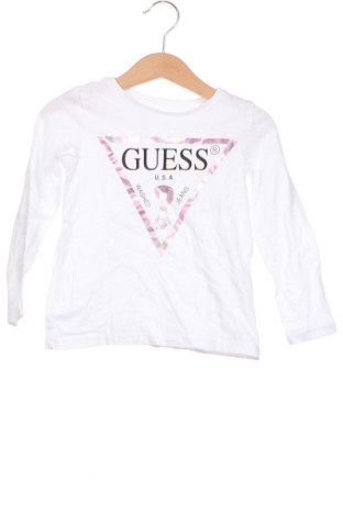 Детска блуза Guess, Размер 2-3y/ 98-104 см, Цвят Бял, Цена 84,00 лв.