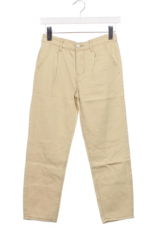 Dziecięce jeansy SHEIN, Rozmiar 9-10y/ 140-146 cm, Kolor Beżowy, Cena 27,99 zł