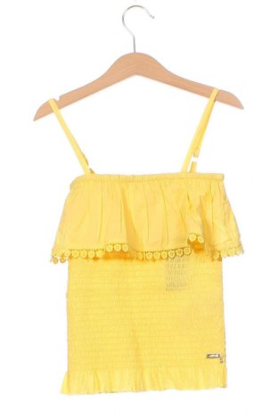 Μπλουζάκι αμάνικο παιδικό Guess, Μέγεθος 9-10y/ 140-146 εκ., Χρώμα Κίτρινο, Τιμή 12,45 €