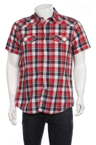 Ανδρικό πουκάμισο Guess, Μέγεθος XL, Χρώμα Πολύχρωμο, Τιμή 24,12 €