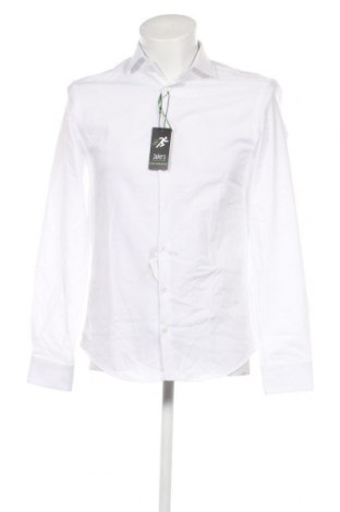 Herrenhemd Jake*s, Größe S, Farbe Weiß, Preis € 13,92