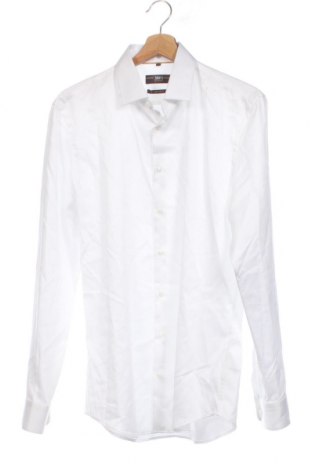 Ανδρικό πουκάμισο Jake*s, Μέγεθος M, Χρώμα Λευκό, Τιμή 37,11 €