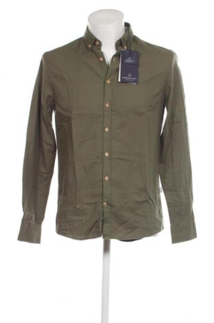 Ανδρικό πουκάμισο Kronstadt, Μέγεθος M, Χρώμα Πράσινο, Τιμή 37,11 €
