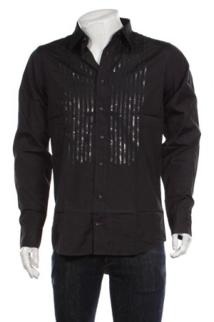 Мъжка риза Tommy Hilfiger, Размер L, Цвят Черен, Цена 54,00 лв.