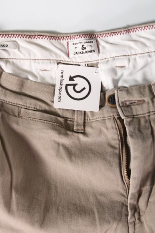 Мъжки панталон Jack & Jones, Размер M, Цвят Бежов, Цена 13,12 лв.