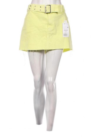 Φούστα Bershka, Μέγεθος XL, Χρώμα Κίτρινο, Τιμή 23,71 €