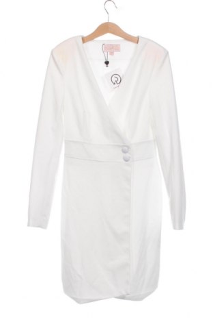 Φόρεμα Club L, Μέγεθος XS, Χρώμα Λευκό, Τιμή 15,34 €