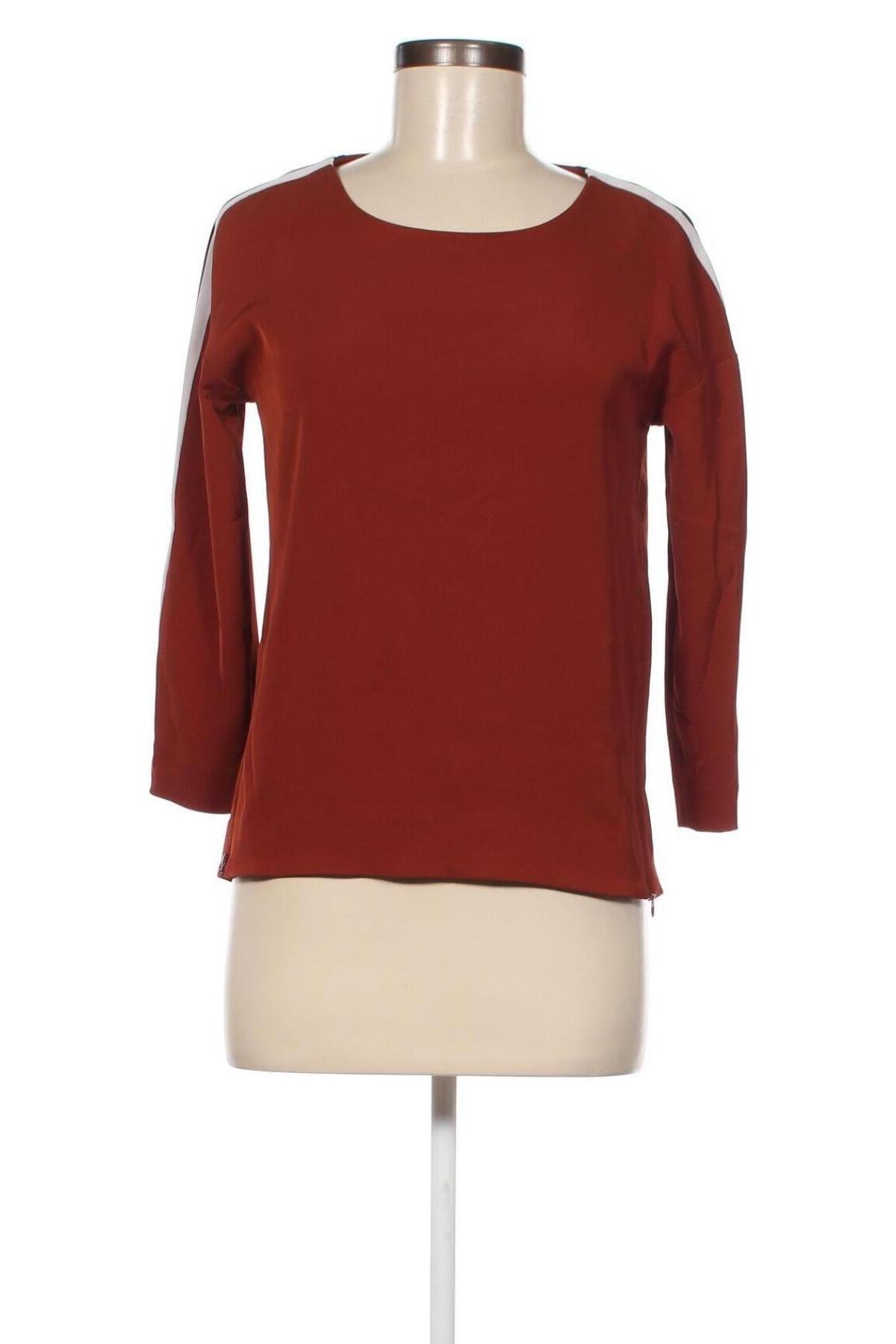 Γυναικεία μπλούζα In Wear, Μέγεθος XS, Χρώμα Καφέ, Τιμή 2,10 €