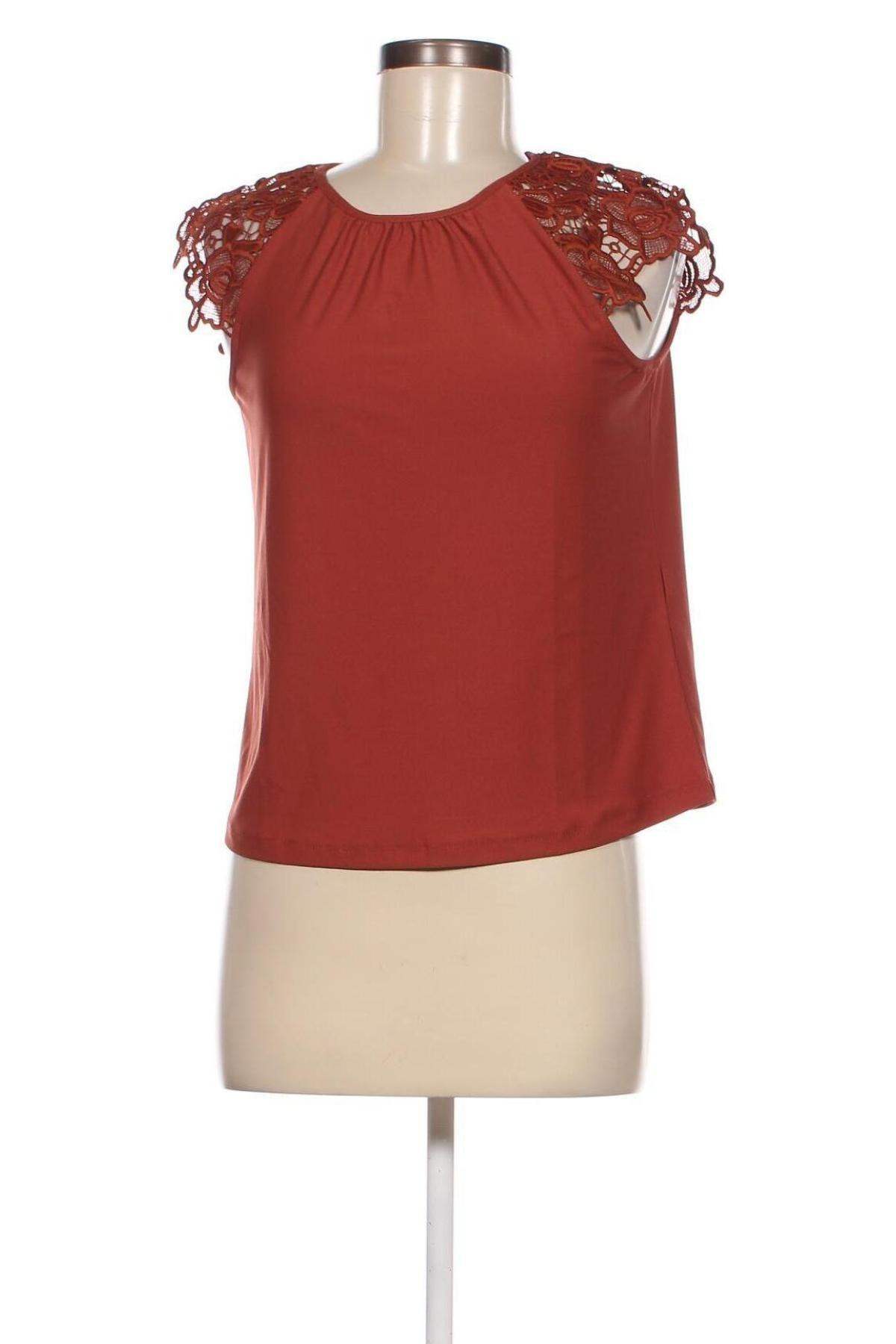 Γυναικεία μπλούζα ONLY, Μέγεθος XS, Χρώμα Πορτοκαλί, Τιμή 20,62 €