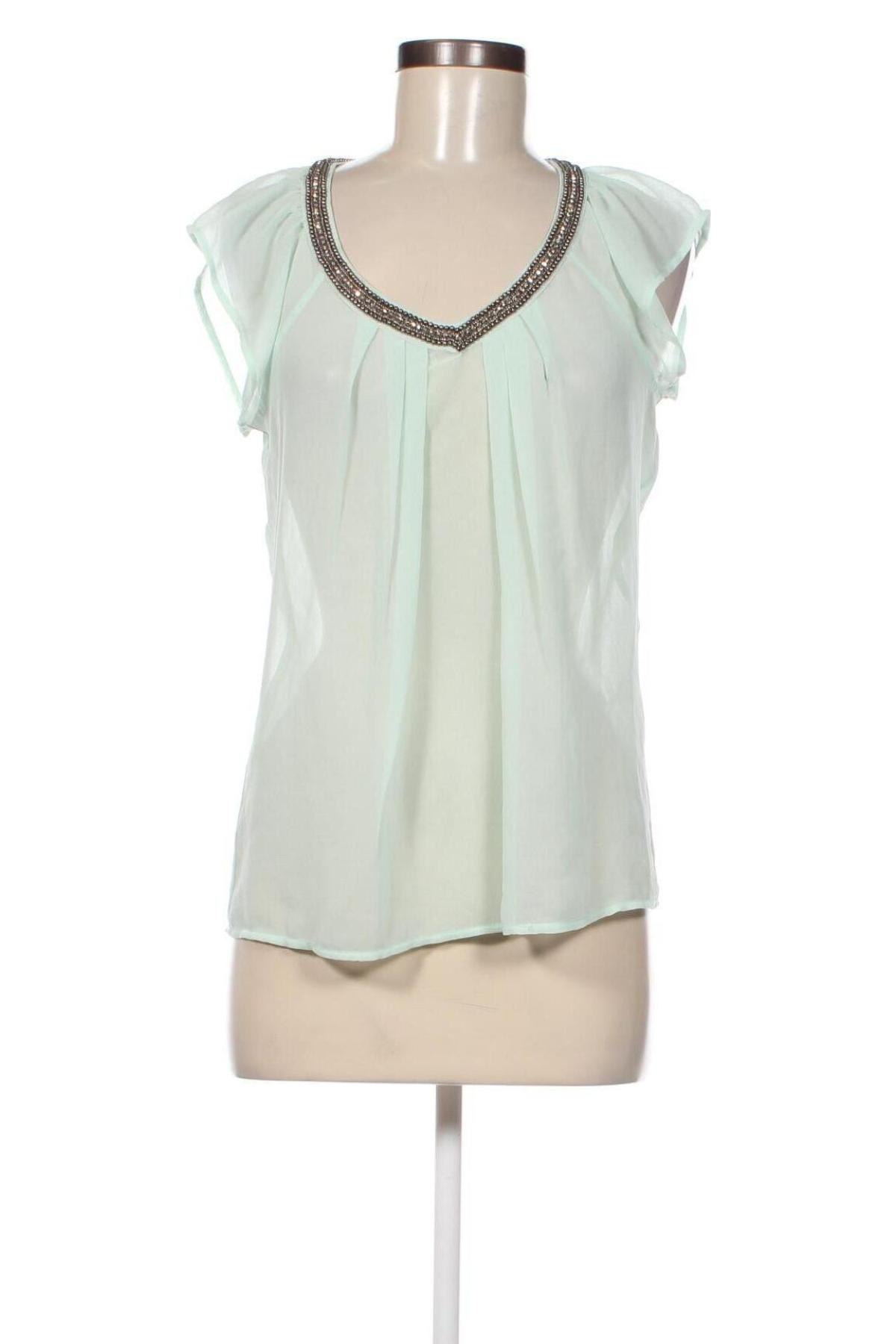 Дамска блуза ONLY, Размер S, Цвят Зелен, Цена 15,00 лв.