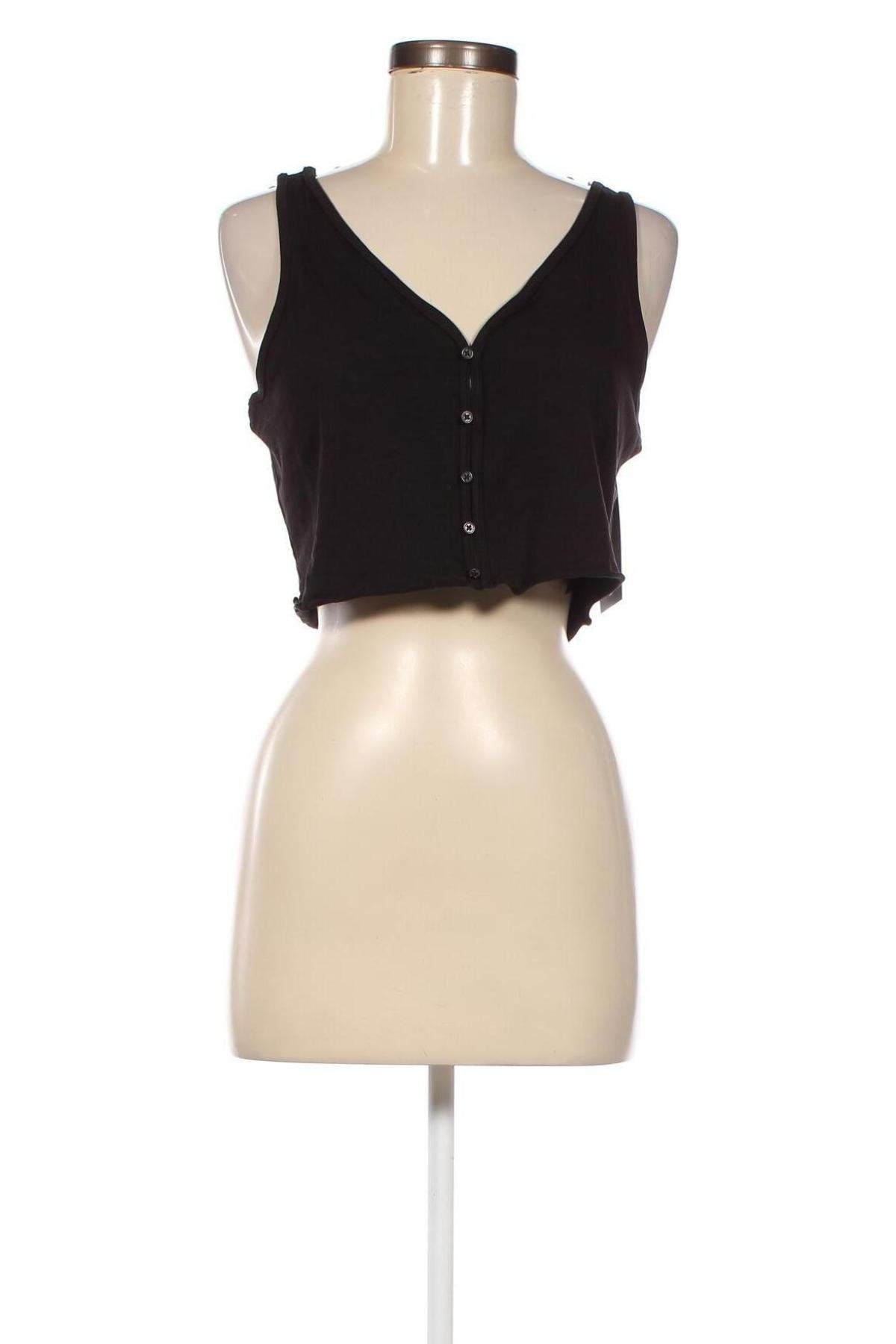 Γυναικείο πουκάμισο Weekday, Μέγεθος L, Χρώμα Μαύρο, Τιμή 32,47 €