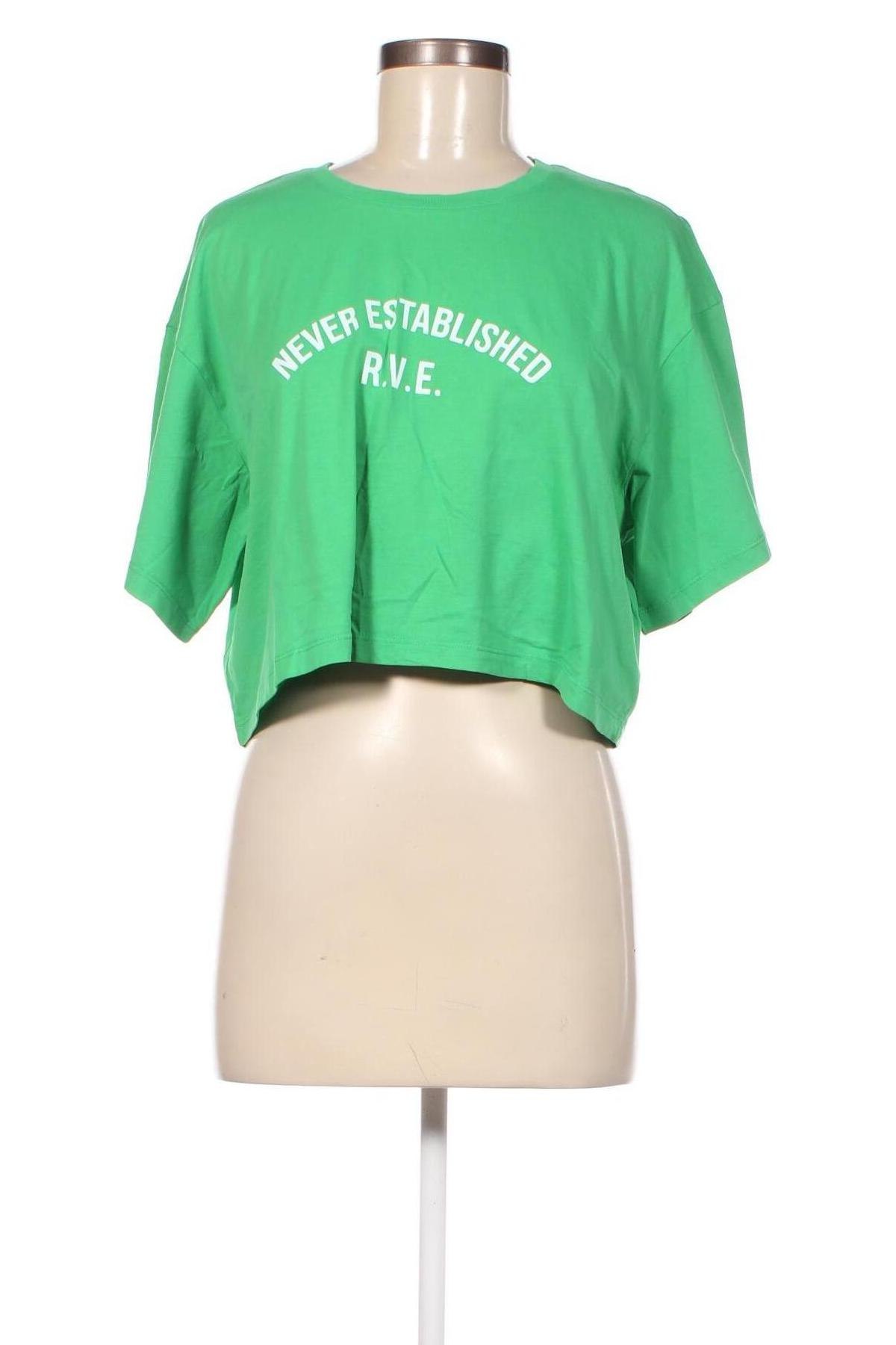Дамска тениска Review, Размер XS, Цвят Зелен, Цена 11,22 лв.
