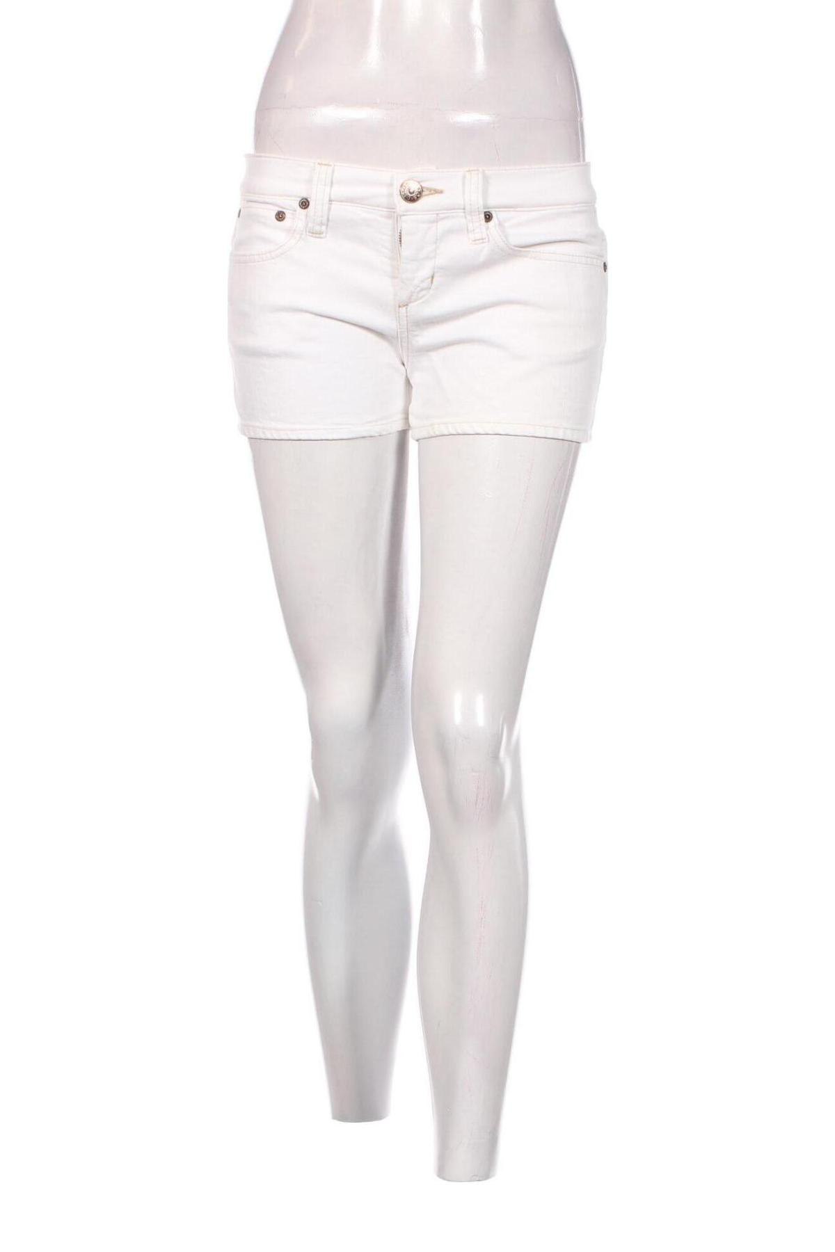 Γυναικείο κοντό παντελόνι, Μέγεθος M, Χρώμα Λευκό, Τιμή 9,72 €
