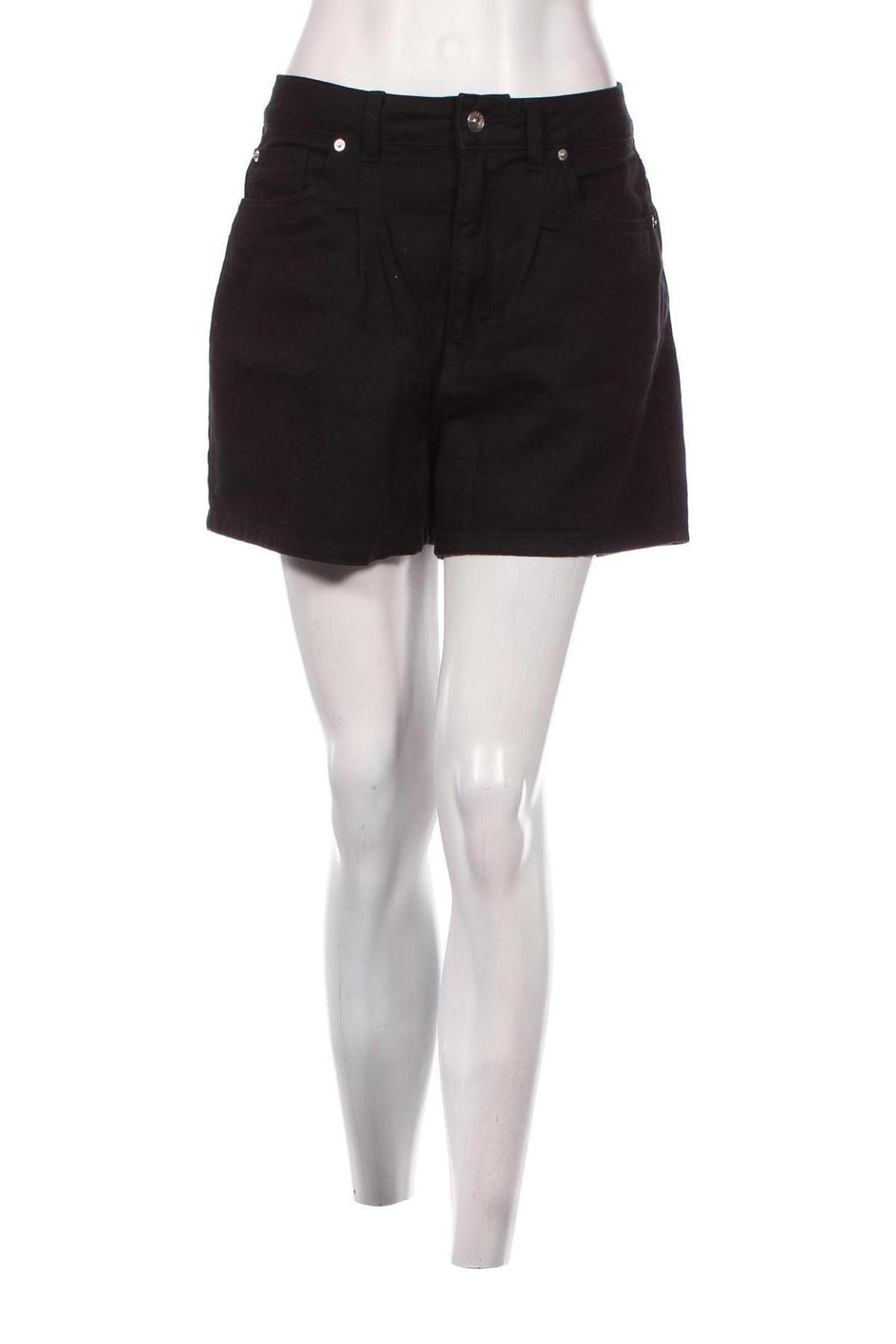 Дамски къс панталон H&M Divided, Размер M, Цвят Черен, Цена 11,02 лв.