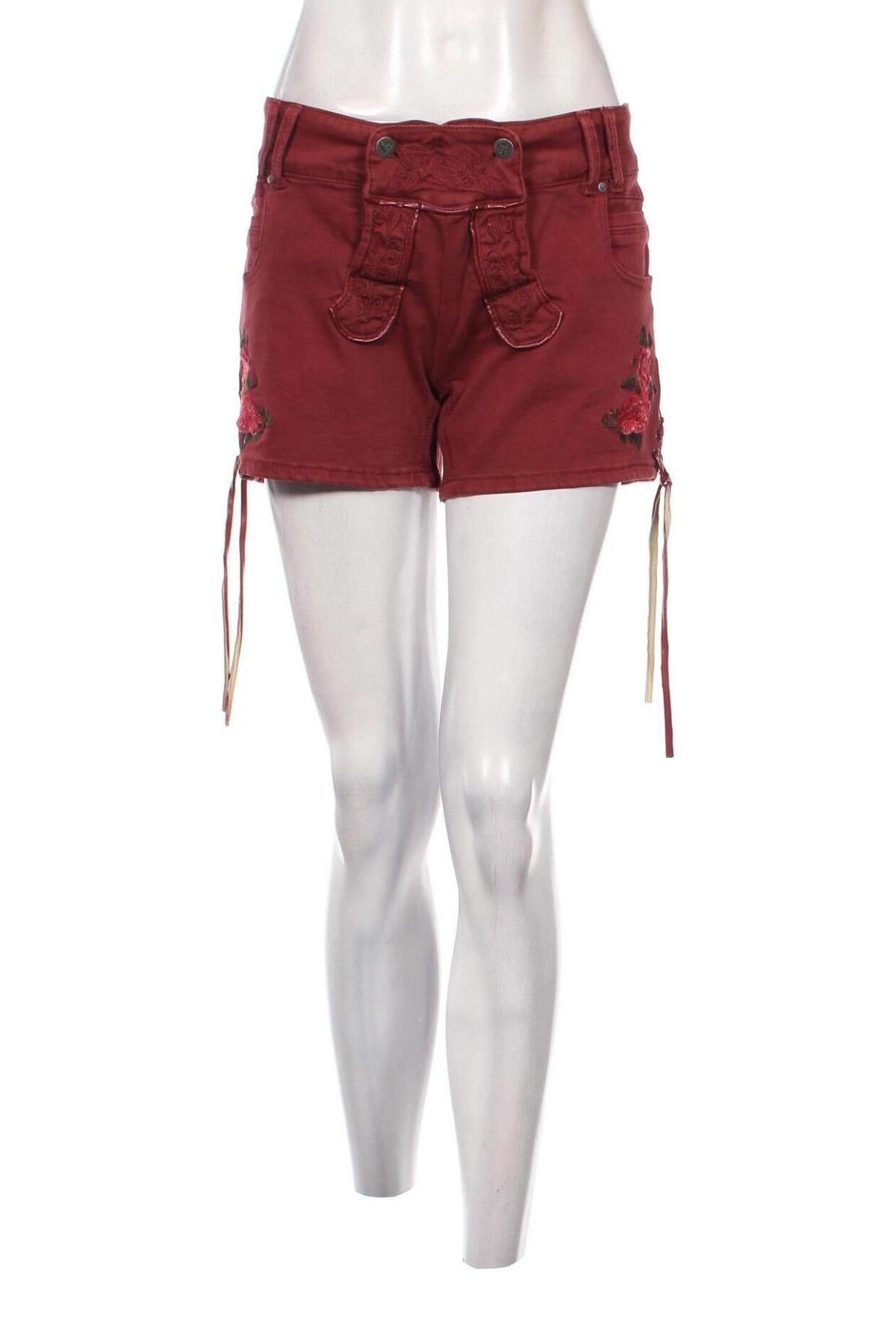 Γυναικείο κοντό παντελόνι Haily`s, Μέγεθος L, Χρώμα Κόκκινο, Τιμή 8,16 €