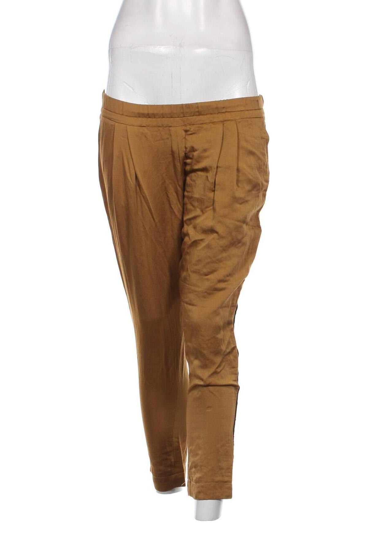 Дамски панталон Alysi, Размер S, Цвят Кафяв, Цена 5,44 лв.