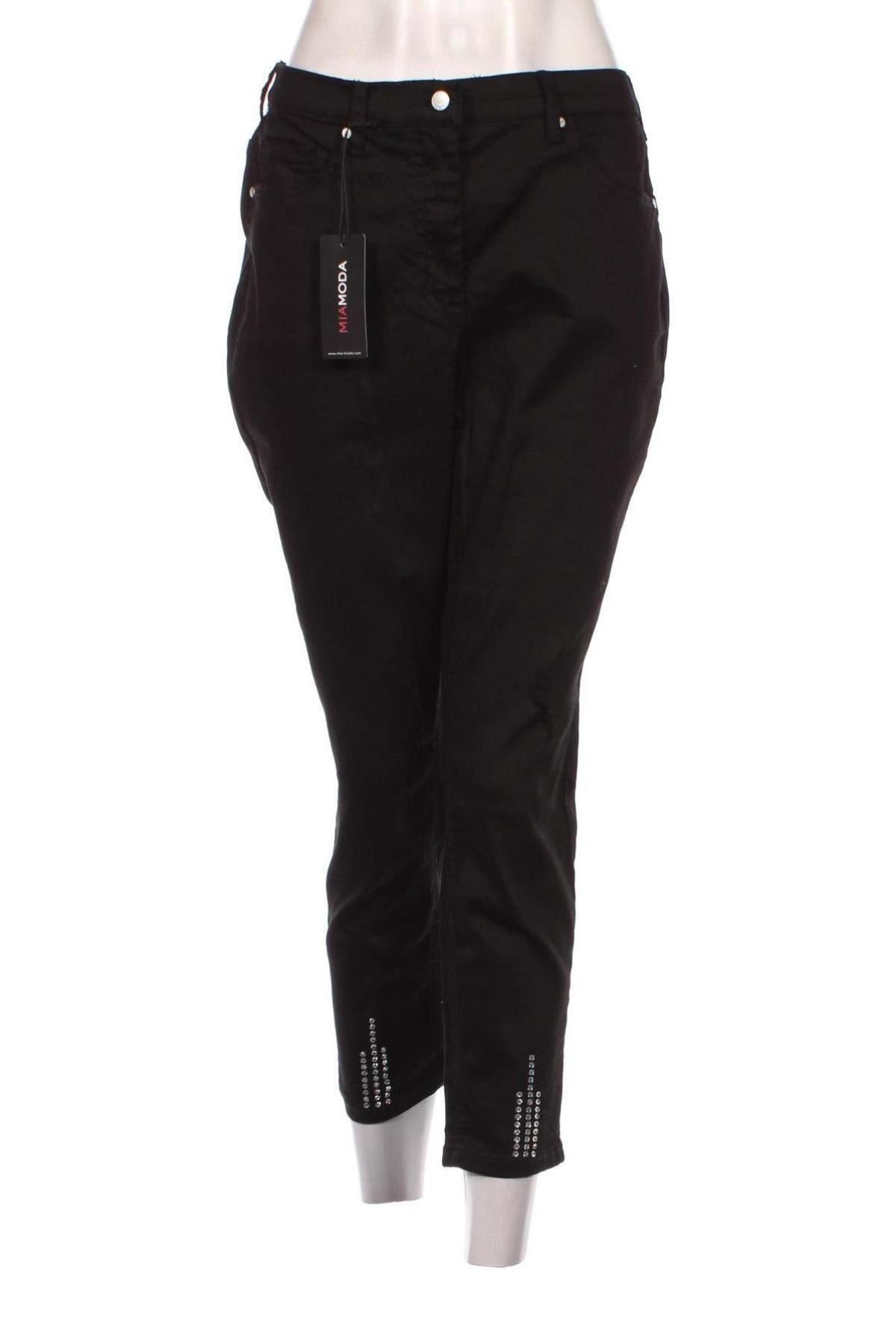 Дамски панталон Mia Moda, Размер XL, Цвят Черен, Цена 26,10 лв.