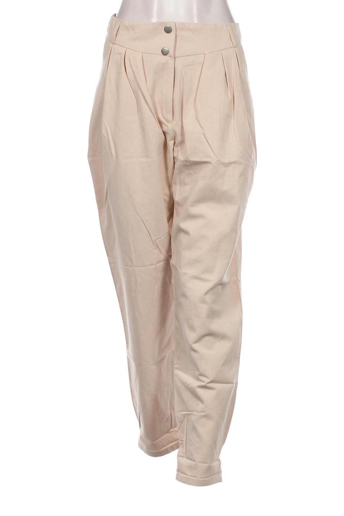 Pantaloni de femei Pimkie, Mărime S, Culoare Bej, Preț 151,32 Lei