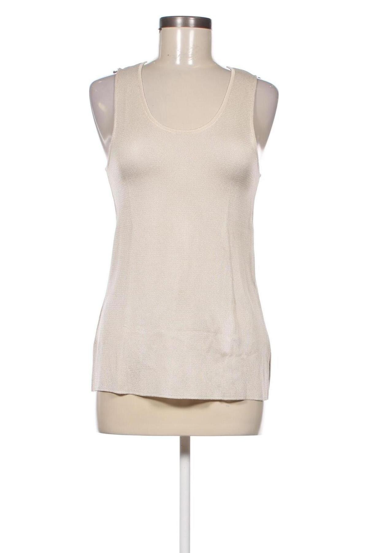 Γυναικείο αμάνικο μπλουζάκι, Μέγεθος M, Χρώμα  Μπέζ, Τιμή 10,82 €
