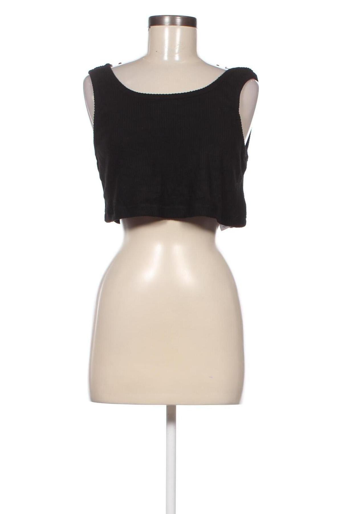 Γυναικείο αμάνικο μπλουζάκι ONLY, Μέγεθος XL, Χρώμα Μαύρο, Τιμή 4,04 €