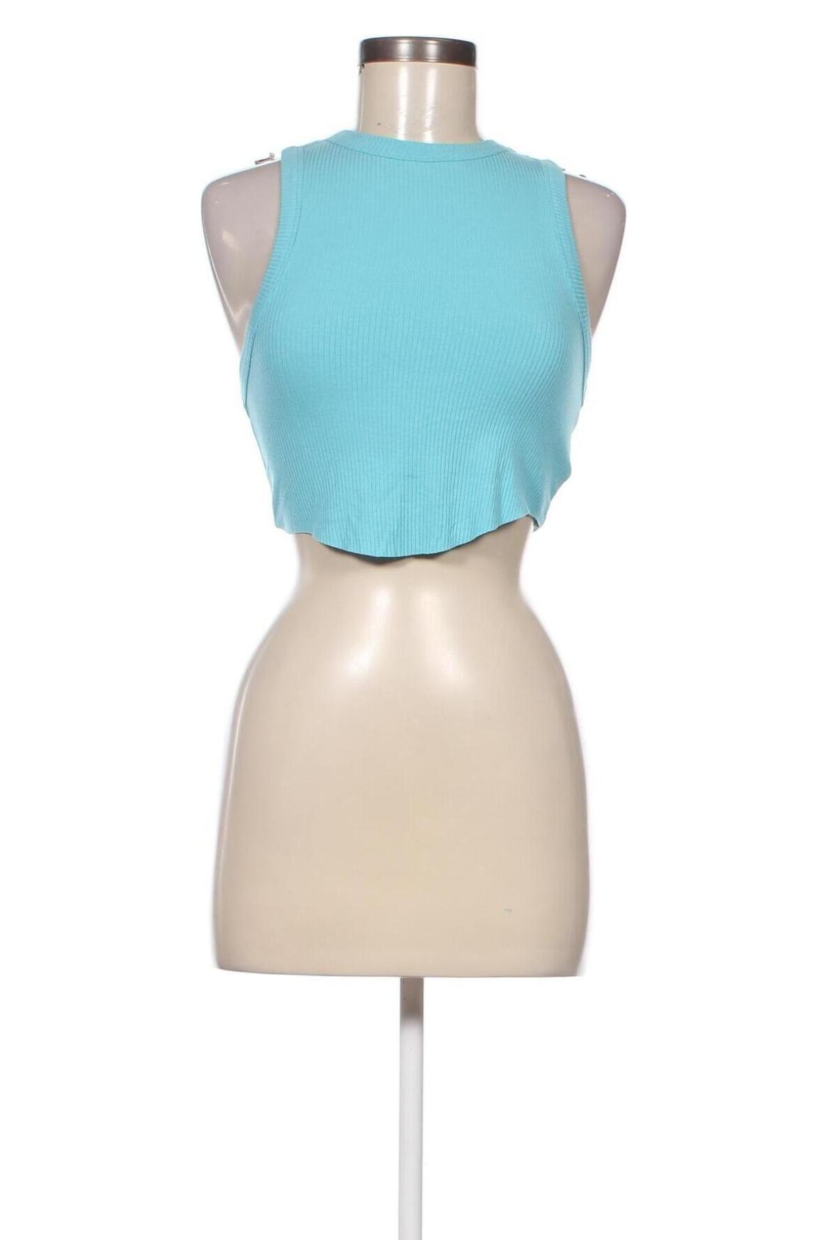 Γυναικείο αμάνικο μπλουζάκι Urban Outfitters, Μέγεθος M, Χρώμα Μπλέ, Τιμή 4,04 €