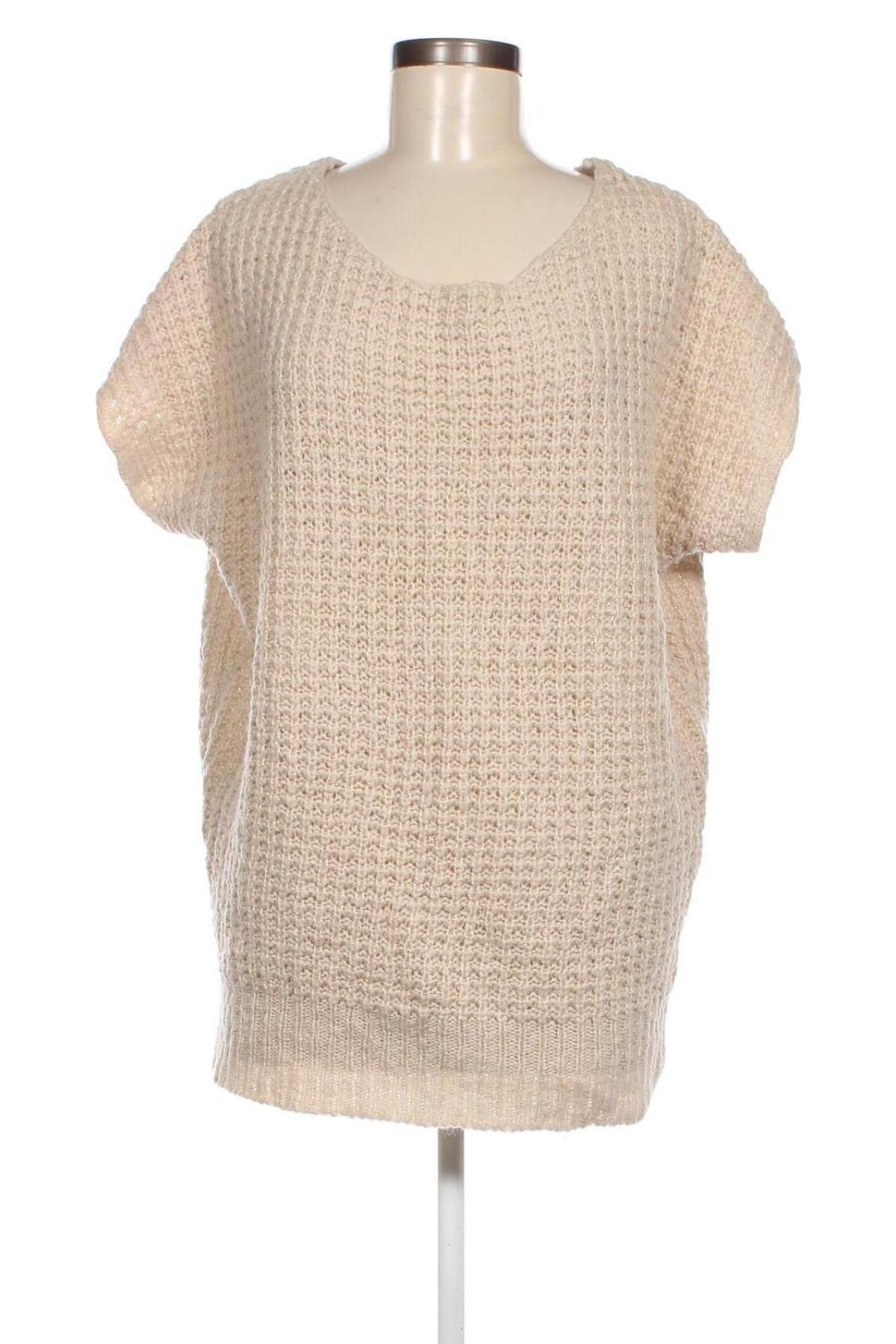 Γυναικείο πουλόβερ Bershka, Μέγεθος M, Χρώμα  Μπέζ, Τιμή 17,94 €