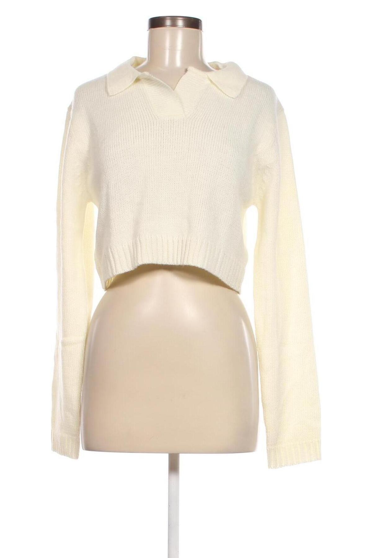 Γυναικείο πουλόβερ Missguided, Μέγεθος L, Χρώμα  Μπέζ, Τιμή 7,82 €