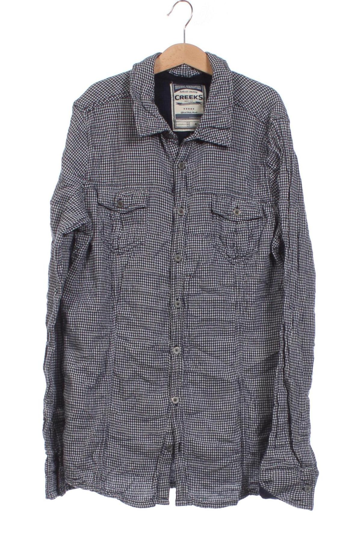 Ανδρικό πουκάμισο Creeks, Μέγεθος S, Χρώμα Μπλέ, Τιμή 17,94 €