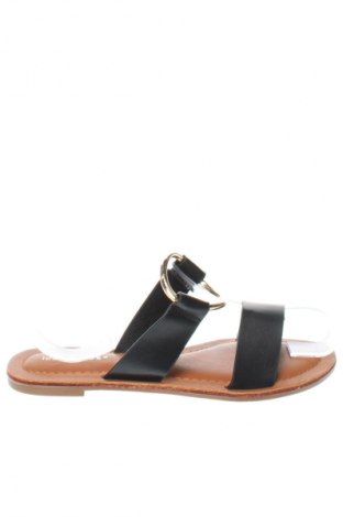 Papuci Ideal Shoes, Mărime 36, Culoare Negru, Preț 166,49 Lei