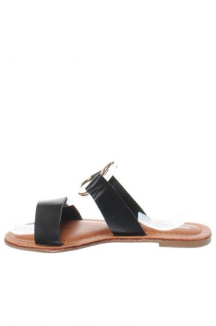 Papuci Ideal Shoes, Mărime 36, Culoare Negru, Preț 166,49 Lei